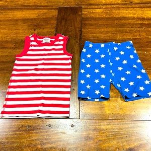 Hanna Andersson kids summer PJ size 140cm (US10)